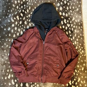 Rust Bomber Jacket